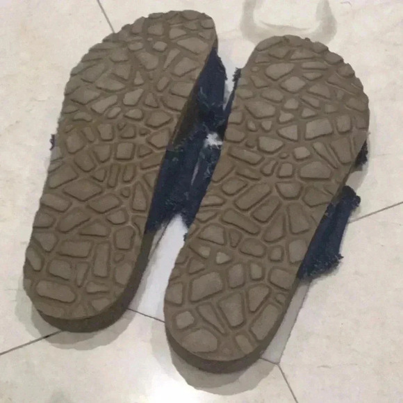 NWOT Cloth slide style sandals summer spring shoe - Picture 3 of 5